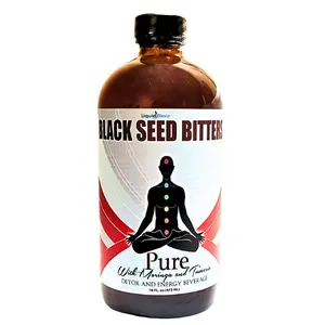 LiquidBlenz Pure Black Seed Bitters Healthcare with Moringa & Turmeric