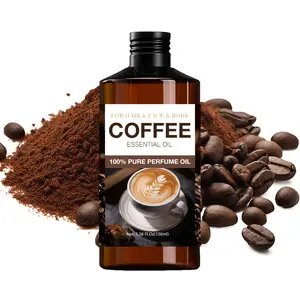 Christmas Gift! 100ML Coffee Scented Premium Therapeutic Essential Aromatherapy Oil, Long-Lasting Fragrance, Home Use, Nail Hair Skin Care, Massage Diffuser Humidifier
