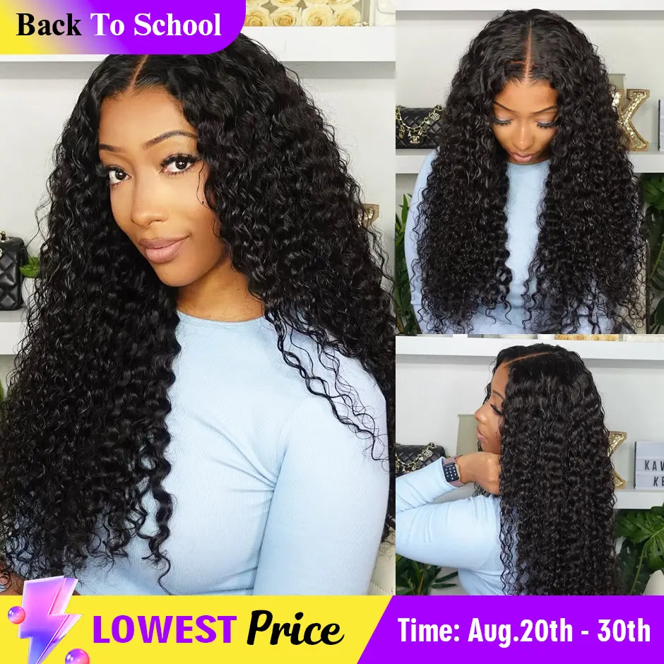 【HOT】FORGIRL FOREVER 13x6 Wear Go Glueless Wig With Drawstring Effortless Install Ear To Ear Water Wave Pre-Cut Lace Frontal Wig Beginner Friendly #SohoChic #TikTokShopBackToSchool