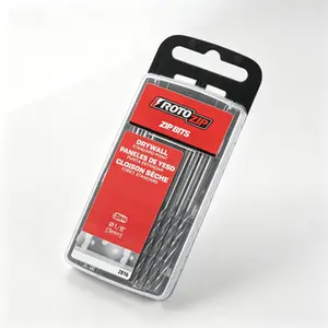 16-Pack Drywall Cutting Zip Bits, Standard Point Rotary Tool Bits, 1/8-Inch Round Shank Drywall Router Bits for Precision Cutting, Reusable Carbide Tips, Thin Material Cutting Accessories