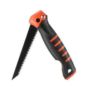 Folding Jab Saw 5-Inch Foldable Jab Saw With Soft Grip Handle For Drywall PVC Plastic Tile Plaster And Wood, Ergonomic Cut Tool For Tight Corners, Renovation And Construction Projects