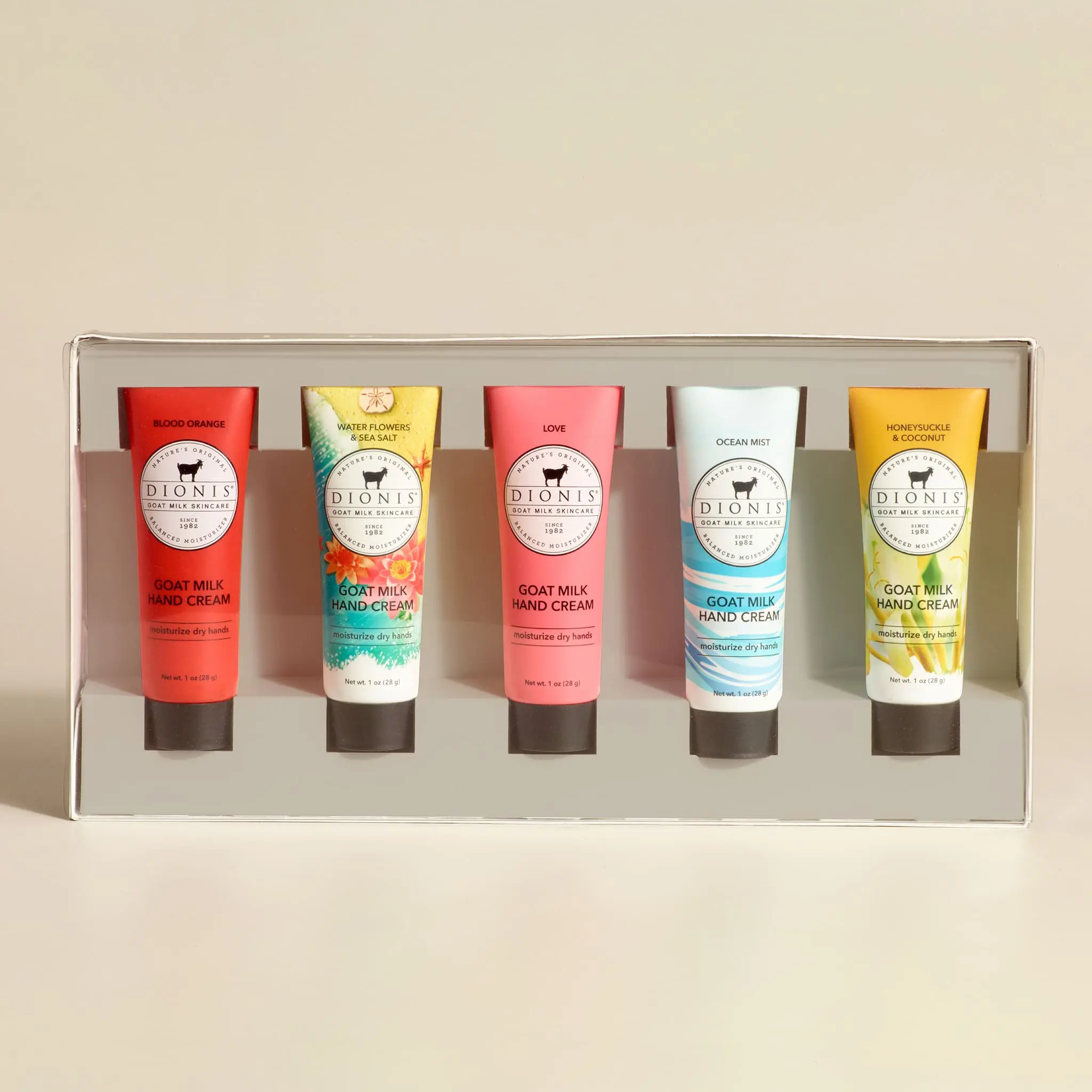 Dionis Goat Milk Skincare Inspire Goat Milk Hand Cream Gift Set - Daily Moisturizer for Women, Coworker Gift Hydrating Coconut Moisturizing Hydrate