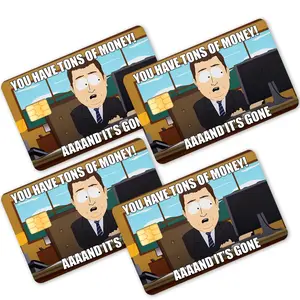 Ultra-Thin Vinyl Credit Card Stickers, Residue-Free Protection for Debit Cards & Key Fobs, Waterproof Scratch-Resistant Anti-Slip