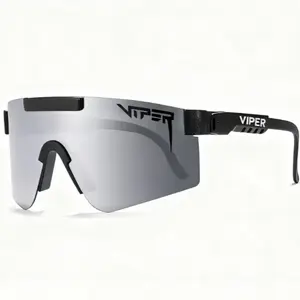 Viper Cycling Glasses, Windproof Waterproof Outdoor Sunglasses, Running Sports Eyewear, Includes Case, Ideal for Hiking & Biking