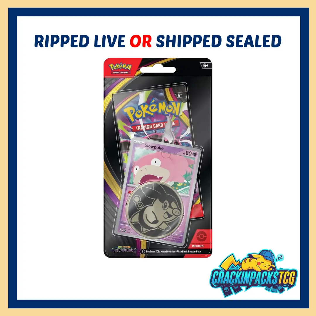 Pokemon TCG: Pitch Black Checklane Blister (Slowpoke)