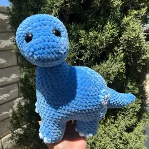 Hand Crocheted Dinosaur