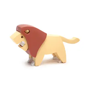 Animal Lion Magnetic Puzzle Toy