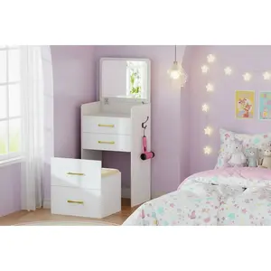 3 In 1 Flip Top Vanity