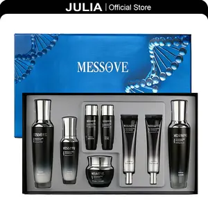 【JU】 MESSOVE TIME-REVERSE SET | Plant Stem Cell Technology | Slow Down Skin Aging with the Energy of Plant Regeneration | Lavender Leaf Cell Extract Soothing |  Epidermal Growth Factor Improves Skin Elasticity | Korean Skincare