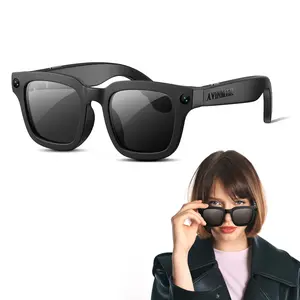 AVINMER AG01 Smart Glasses with 8MP Camera, AI Smart Glasses with GPT-4.0, Real-Time Translation, Bluetooth Audio, IP67 Waterproof Camera Glasses for Sports, Travel & Vlog Content Creators Wearable