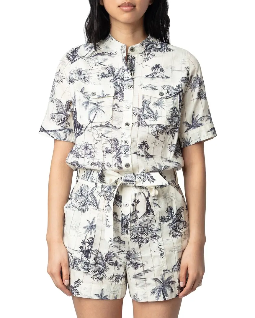 Zadig & Voltaire Cook Tropical Island Romper