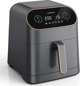 Ultrean Air Fryer, 9 Quart 6-in-1 Electric Hot XL Air Fryer Oven Oilless Cooker, Large Family Size LCD Touch Control Panel and Nonstick Basket, ETL Certified, 1750W