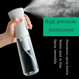 Clear Water Spray Sprayer Bottle, Gardening Tools, Spray Bottles, Continuous Water Mister Bottle, Water Sprayer for Hair Styling, Pets, Plants, Cleaning Durable Multifunction Household