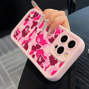 Fashion Camo Pattern Phone Case, Durable Phone Protective Cover, Phone Accessories Compatible with iPhone 17 Air 16 Promax 15 Plus 14 13 12 11.QXB233 Protection Casing