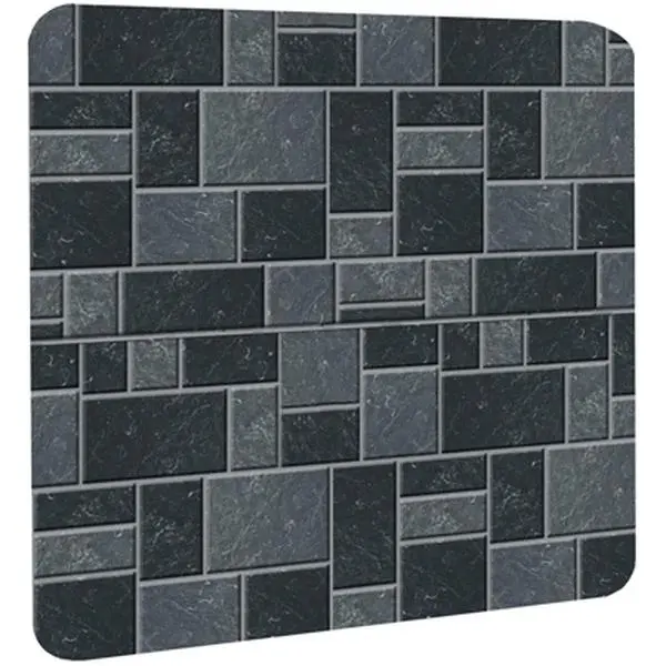 212 MAIN Slate Type 2 Thermal Board, Rectangular Fireproof Wall and Floor Protector for Stoves, 42 x 32 x 0.5 in