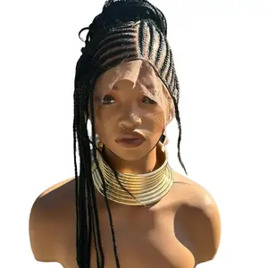 Jessbeline Braided Wig with full lace for Women updo