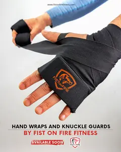 Ultimate Knuckle Guards by Fist on Fire – Low-Profile, High-Protection for Combat Sports