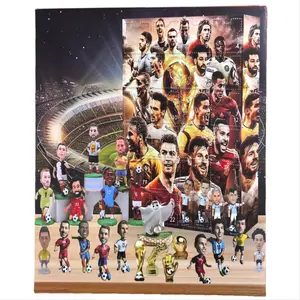 World Cup Holiday Limited Gift Set, Opening Calendar + Football Blind Box + Character Desktop Figurine, Full Ritual Sense