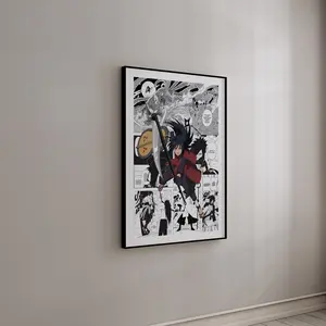 [Sale Up To 40%] Madara Uchiha Manga Poster, Naruto Anime Wall Art, Curated Manga Panels Print, Legendary Uchiha Aesthetic Decor, Anime Room Decor, Gift for Fans