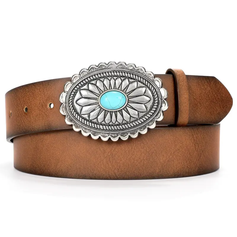 western belts for women turquoise - TikTok Shop display picture 2
