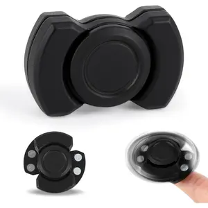 Small Fidget Spinner, 3-in-1 Mini Metal Toy - Adult Fidget Spinner Silent Model, Spinning Fidget Reliever, Portable Fidget Toy for Office and Study Anxiety - Great Gift