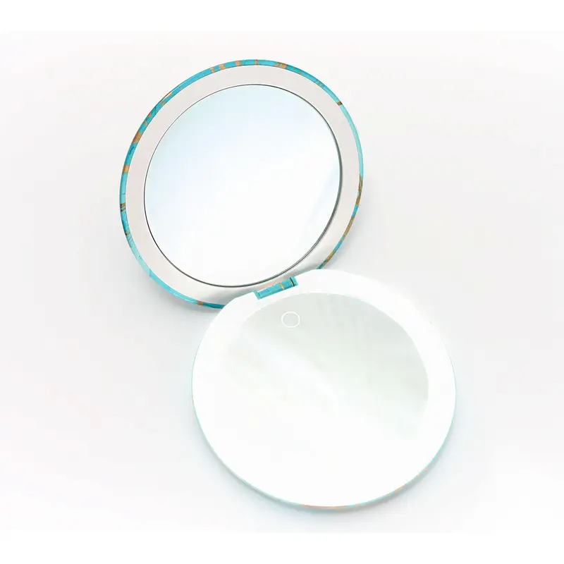 Fancii Lumi Luxe Compact LED Mirror w/ 10x/1x Magnification