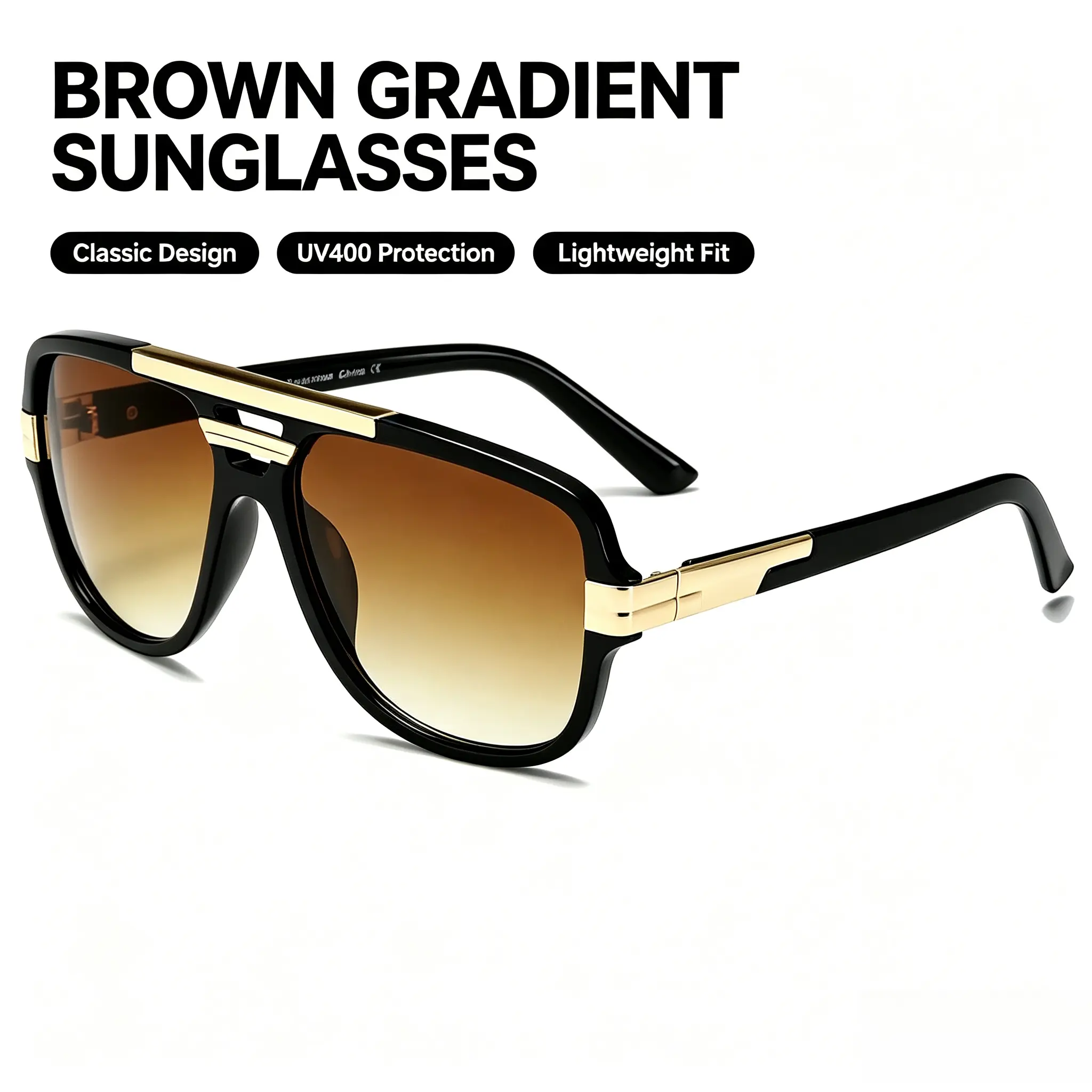 Unisex Classic Oval Beach Surfing Sunglasses - Oversized Full Rim PC Plastic Frame, UV-Protection Lens, Trendy Casual Contemporary Design, Ideal for Outdoor Driving, Beach Activities, Trendy Casual Sunglasses