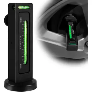 AXIZITECH Adjustable Magnetic Gauge Tool, Wheel Camber, Caster Pillar and Wheel Alignment Tools for Automotive Truck RV Tire Repair