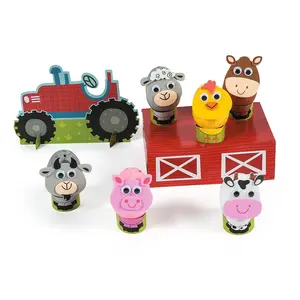 Bulk Farm Scene Egg Decorating Craft Kit - Makes 6