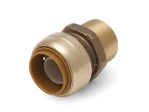 Cash Acme  0.5 x 0.5 in. Male NPT Brass Connector
