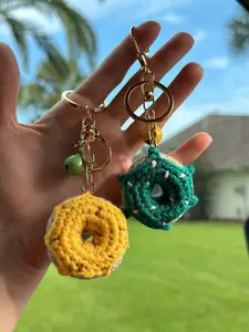 Donut Keychain