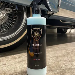 Glad Car Care Tire Shine - Easy Application for Optimal Tire Performance and Durability
