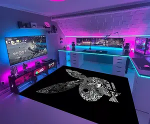 Playboy , Magazine Rug, Popular Rug, Living Room Rug,This gift for my boyfriend