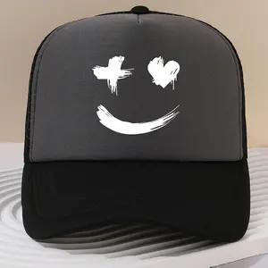 Face Peaked Baseball Cap