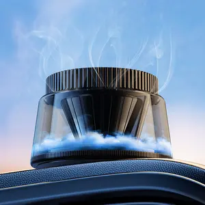 Solar Powered Car Air Freshener, Car Aroma Diffuser, Car Aromatherapy Diffuser, Long Lasting Fragrance for Men & Women, Automatic Spray, Colorful Atmosphere Light, Perfect Gift