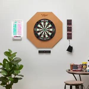 Viper 41-0616-99 Octagonal Wall Defender Dartboard Surround, Cork