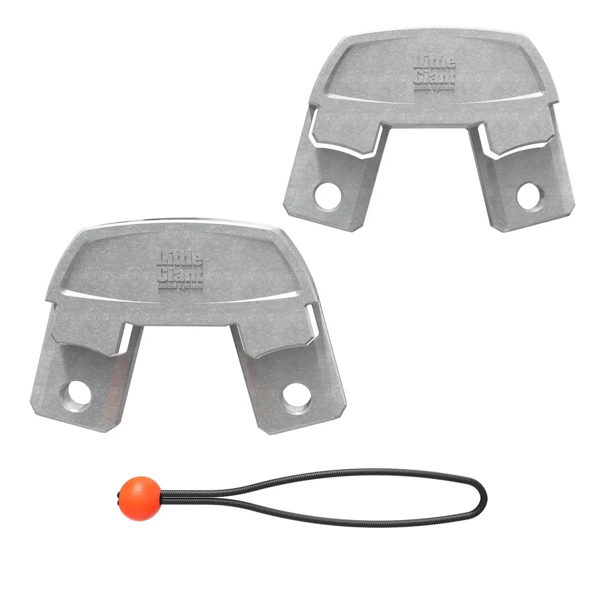 Little Giant Ladders B3144979 Trestle Brackets - Dark Horse & Conquest - Aluminum - Silver - 300 lbs
