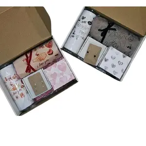 Valentine Gift Box with Explosion Box, T-Shirt, Tumbler & Earrings - Includes Various Items for a Personal Celebration