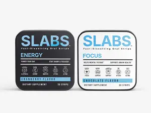 SLABS Productivity Stack - Focus + Energy Oral Dissolving Strips