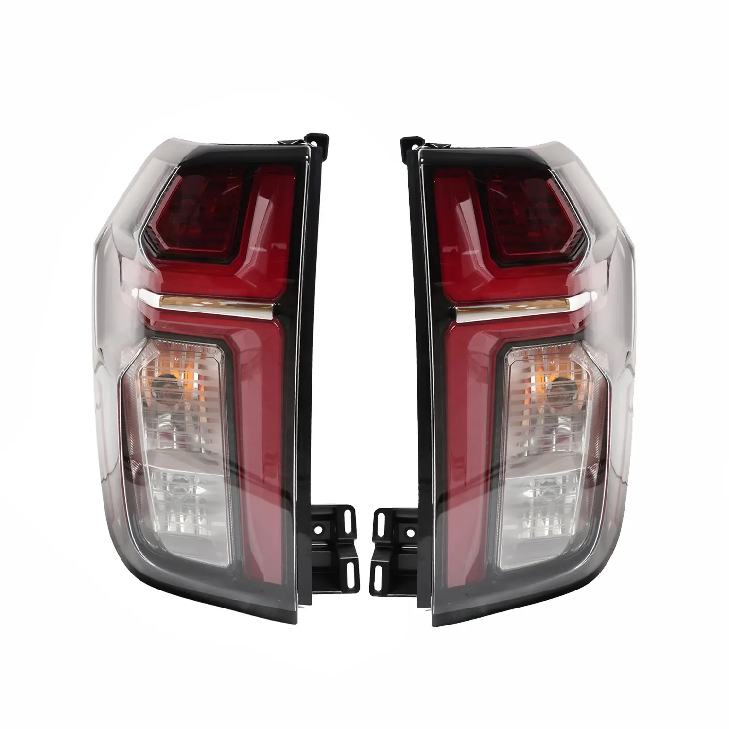 Nakkaa ABS LED Tail Light Set - 1x Left Driver Side, 1x Right Passenger Side Plug-in Type - Compatible with 2021-2024 Chevy Suburban/Tahoe (Optional Specs) - Everyday Use LED Lights, None, 1X Left (Right) Tail Light