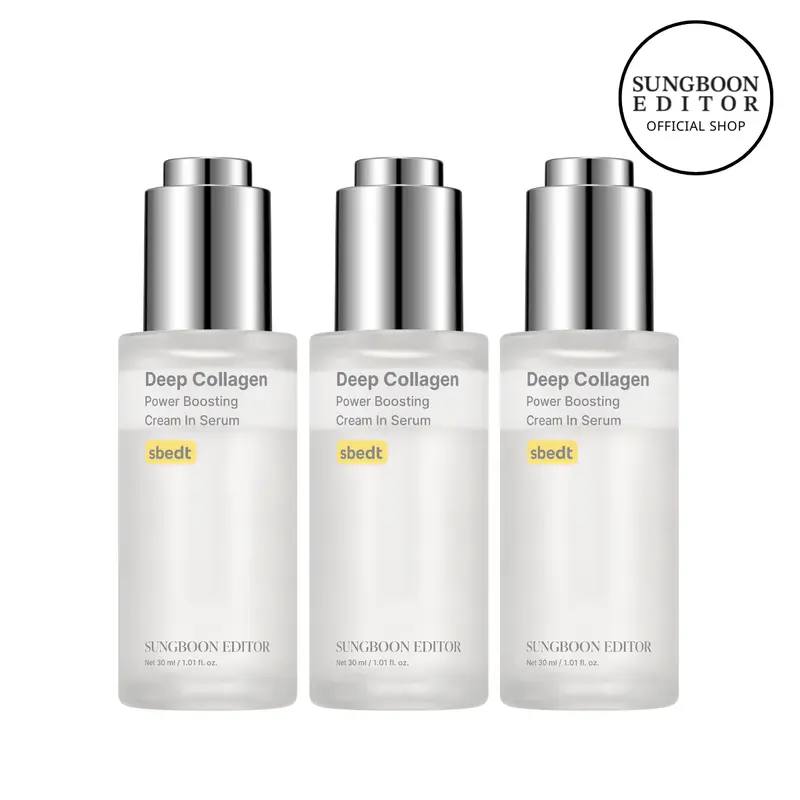 [Sungboon] Rejuvenate Filler Serum Trio | Gentle, Nourishing &Comfort Korean Skincare Moisturizer for Firming & Hydrating