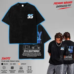 Retro Cars Movie T-Shirt Retro Sally and Mcqueen Details Vintage Oversized Tee – Y2K Unisex Acid Wash Two Side Graphic, Top Trendy Streetwear Gym Shirt Gift Fans