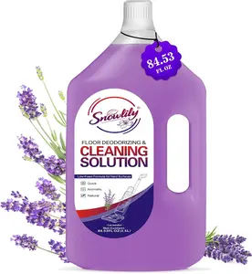 84.53 FL OZ/2.5L Lavender Scent Floor Cleaning Solution Compatible with Tineco，No Residue & Long-lasting Fragrance, Floor Cleaner Refill for All Robot Vacuums & Cordless Floor Washers/Mop Vacuums