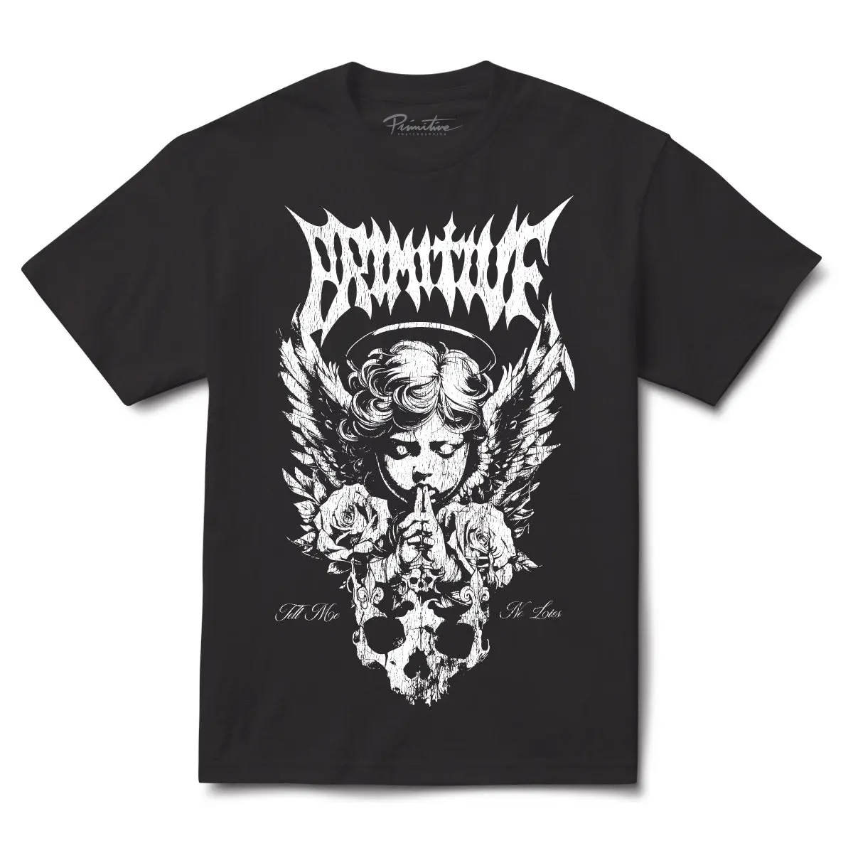 Primitive Apparel Men's Boxy Fit T- Shirt Thinker