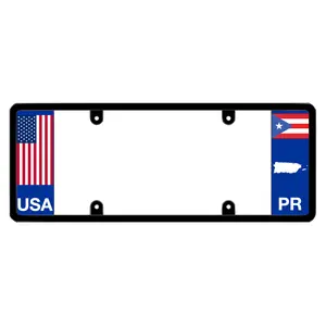 DFS Puerto Rico PR Patented License Plate Frame Holder
