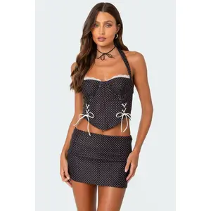 Laine Polka Dot Corset