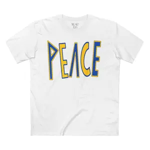 "PEACE" Unisex Staple Tee