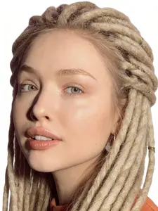 10pcs Handmade Crochet Reggae Dreadlock Extensions Synthetic Hair