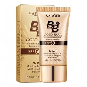 High-coverage waterproof snail BB cream - mattefinish, long-lasting moisturizing and oil control,creates a natural makeup look, refreshing and non-greasy, perfect for makeup beginners, a great giftfor Mother's Day, Christmas, and Valentine's Day.