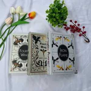 Fourth Wing Series Hardcover Book Set (3 Books) | The Empyrean Series by Rebecca Yarros | Fantasy Romance Collector Edition